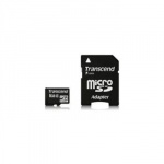 Карта памяти microSD Transcend 16Гб, класс 10