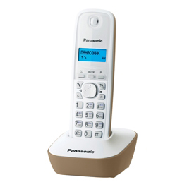 Телефон DECT Panasonic KX-TG1611RUJ (бежевый)